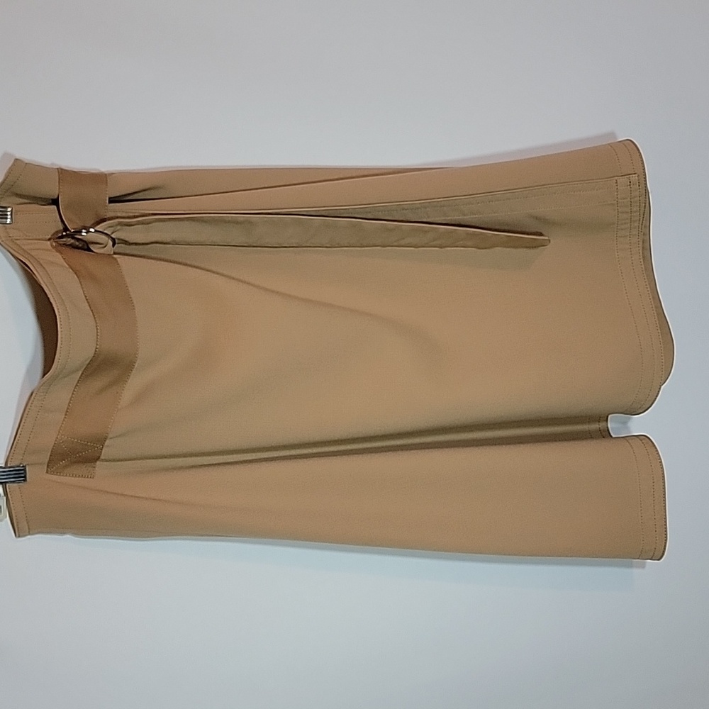 ANN TAYLOR  | Tan Wrap Style Skirt